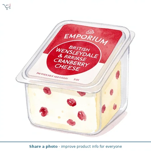 British Wensleydale & Cranberry Cheese