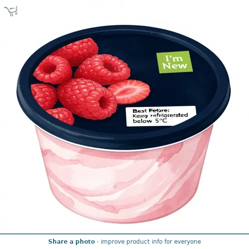 Raspberry & Cream Luxury Yogurt