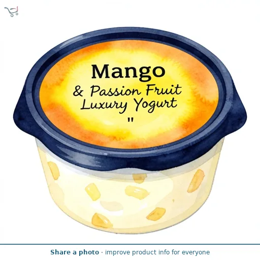Mango & Passion Fruit Luxury Yogurt
