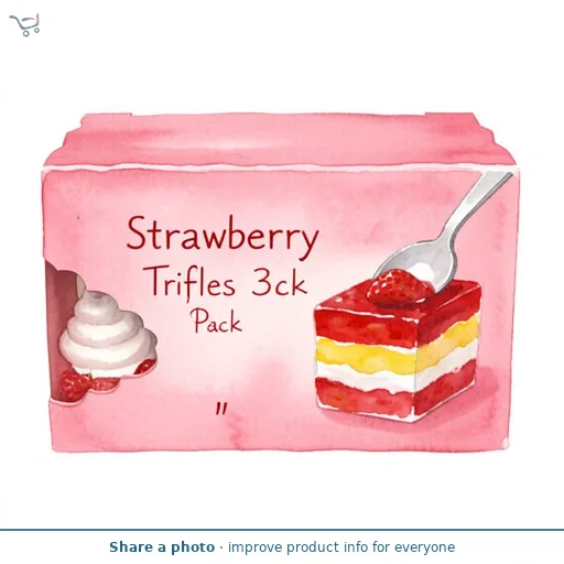 Strawberry Trifles 3 Pack
