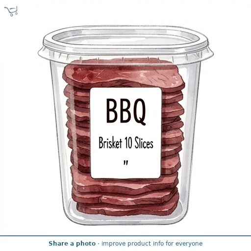 BBQ Brisket 10 Slices