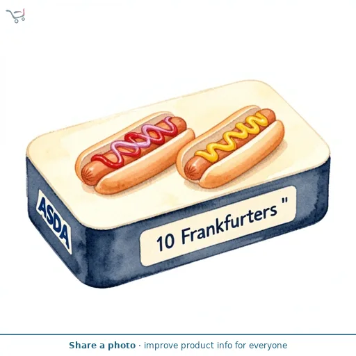 ASDA 10 Frankfurters
