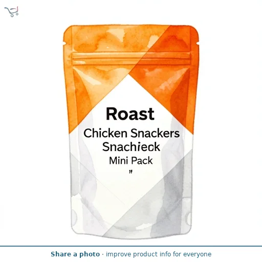 Roast Chicken Snackers Mini Pack
