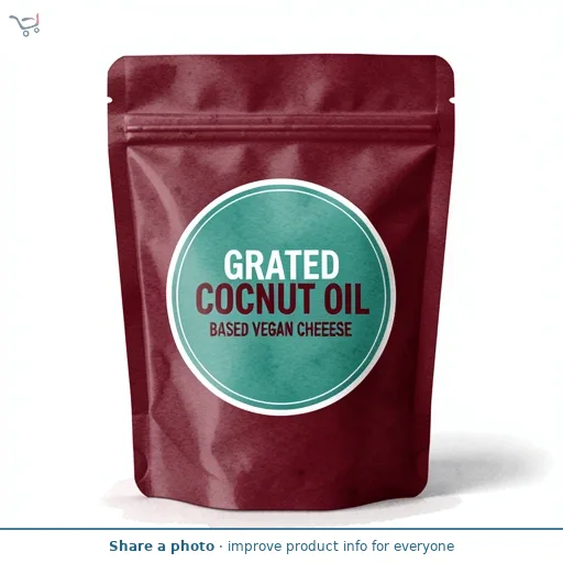 Mature Grated Cocnut Oil Based Vegan Cheese
