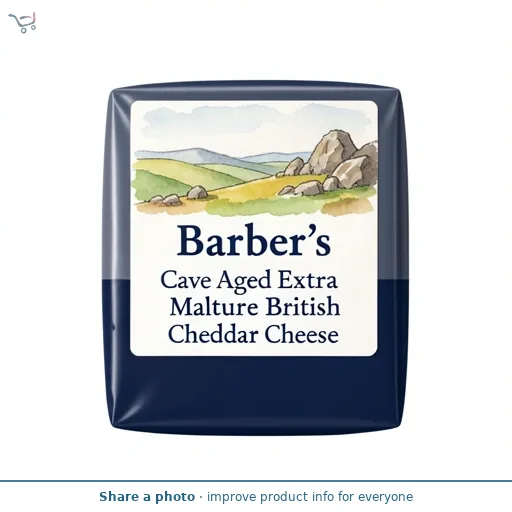 Barber's Cave Aged Extra Mature British Cheddar Cheese