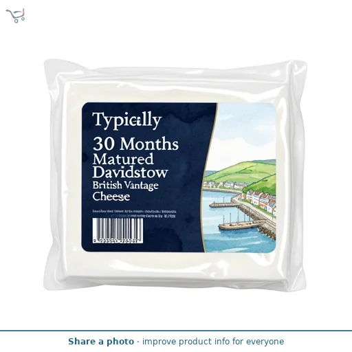 Typically 30 Months Matured Davidstow British Vintage Cheddar Cheese