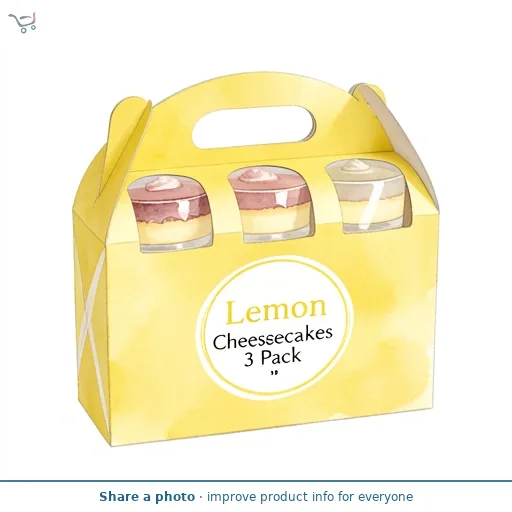Lemon Cheesecakes 3 Pack