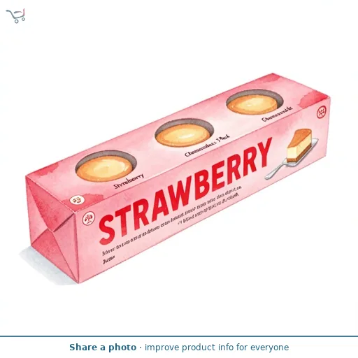 Strawberry Cheesecakes 3 Pack