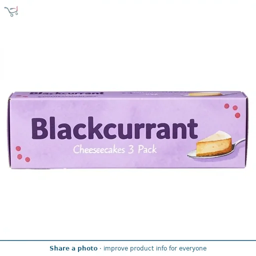 Blackcurrant Cheesecakes 3 Pack