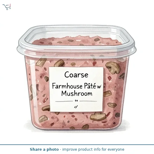 Coarse Farmhouse Pâté with Mushroom