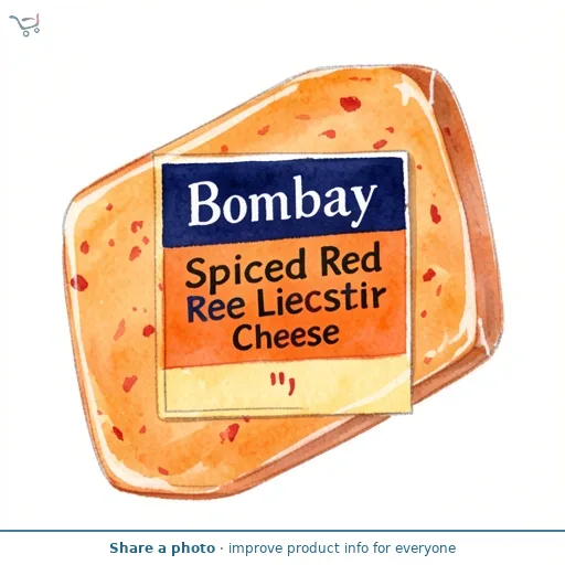Bombay Spiced Red Leicester Cheese