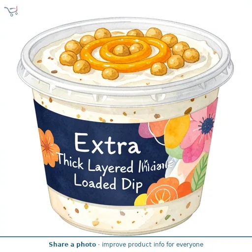 Extra Thick Layered Indian Style Loaded Dip