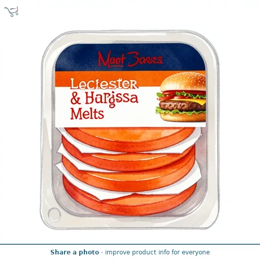 Red Leicester & Harissa Burger Melts