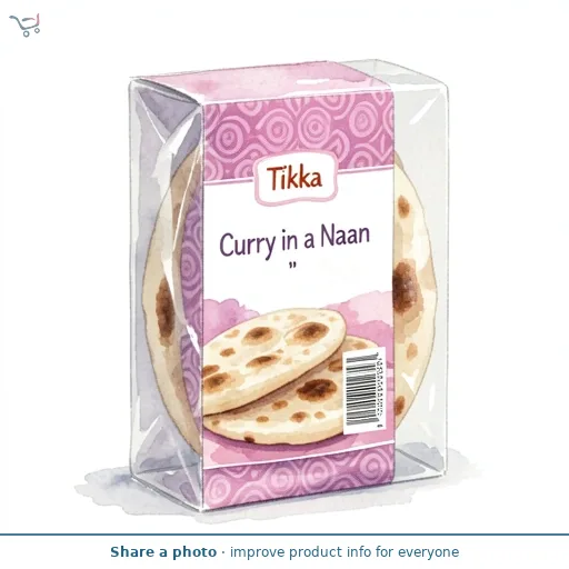 Tikka Curry in a Naan