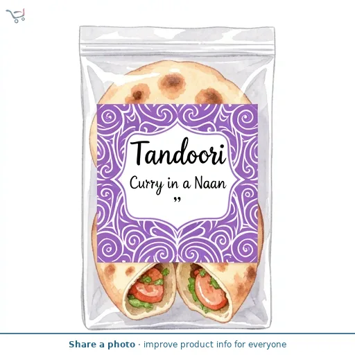 Tandoori Curry in a Naan