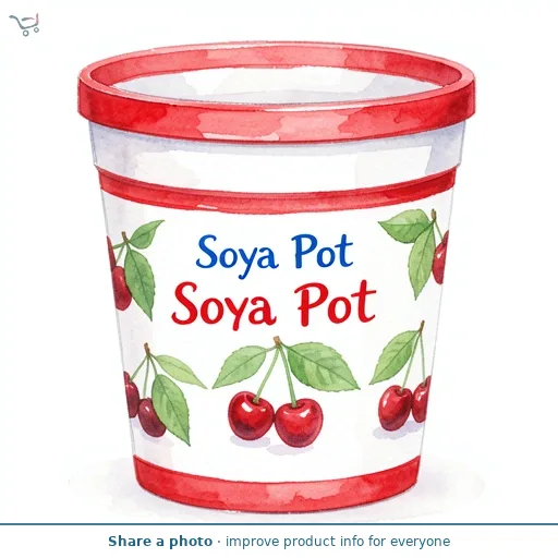 Cherry Soya Pot