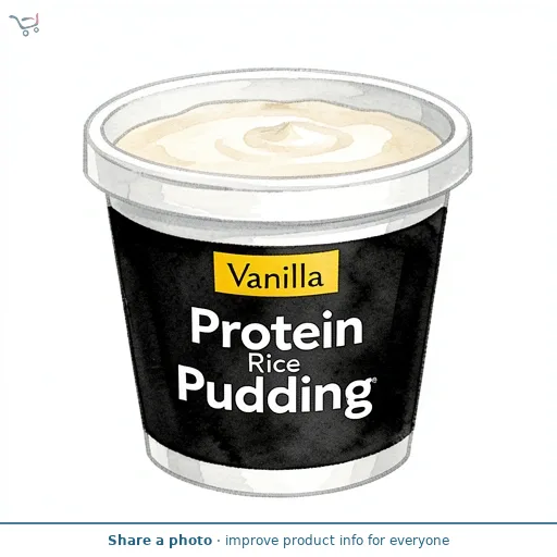 Vanilla Protein Rice Pudding