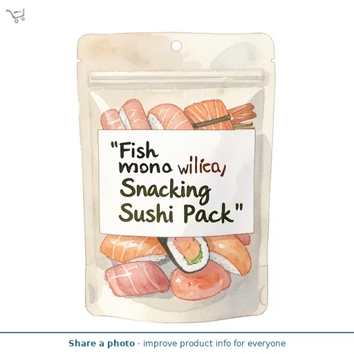 Fish Snacking Sushi Pack