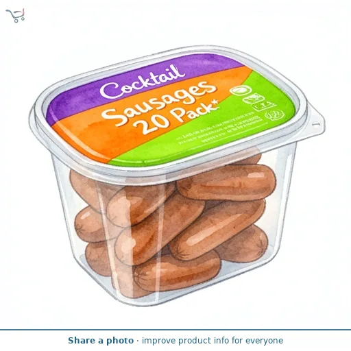 Cocktail Sausages 20 Pack*