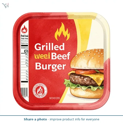Flame Grilled Beef Burger