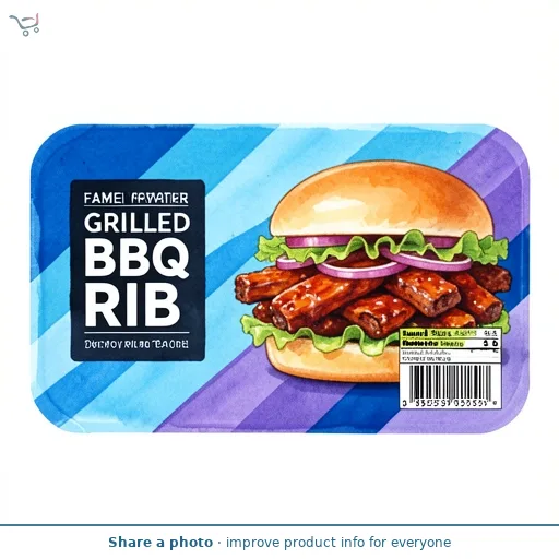 Flame Grilled BBQ Rib