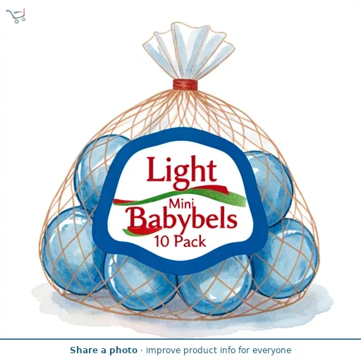 Light Mini Babybels 10 Pack