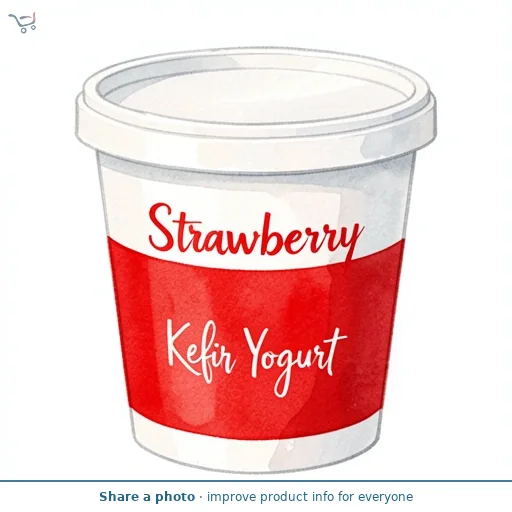 Strawberry Kefir Yogurt