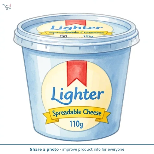 Lighter Spreadable Cheese