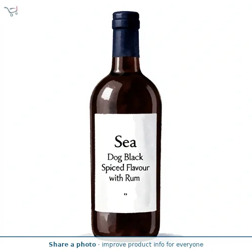 Sea Dog Black Spiced Flavour with Rum