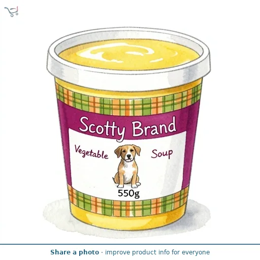 Scotty Brand Vegetable Soup 550g