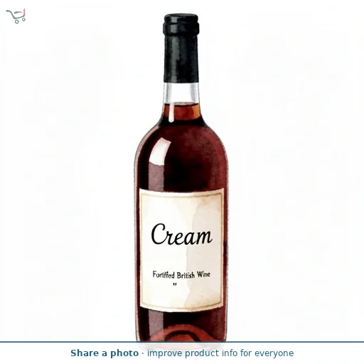 Cream Fortified British Wine