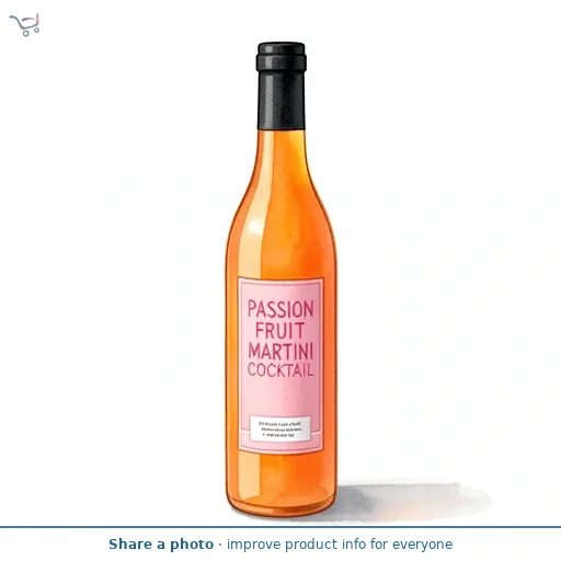 Passion Fruit Martini Cocktail