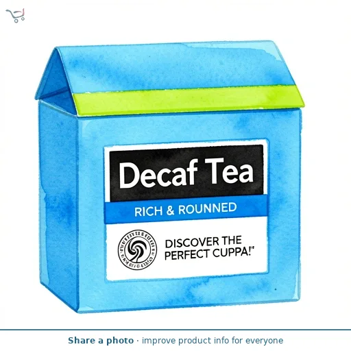 Decaf Tea Bags 80 Pack