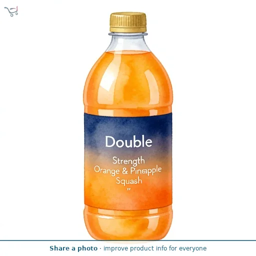 Double Strength Orange & Pineapple Squash