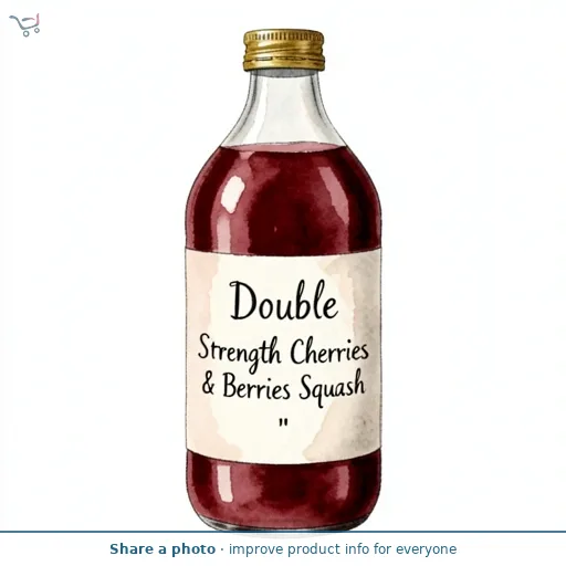 Double Strength Cherries & Berries Squash