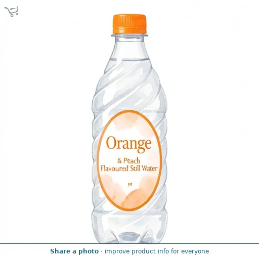 Orange & Peach Flavoured Still Water