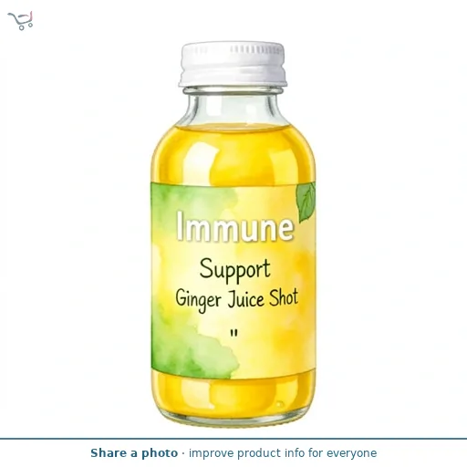 Immune Support Ginger Juice Shot