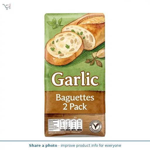 Garlic Baguettes 2 Pack