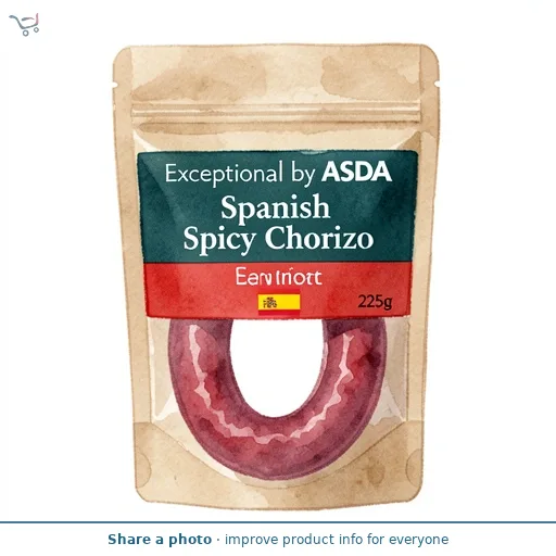 Exceptional by ASDA Spanish Spicy Chorizo 225g