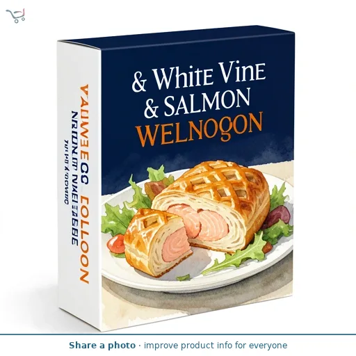 Prawn & White Wine Salmon Wellington