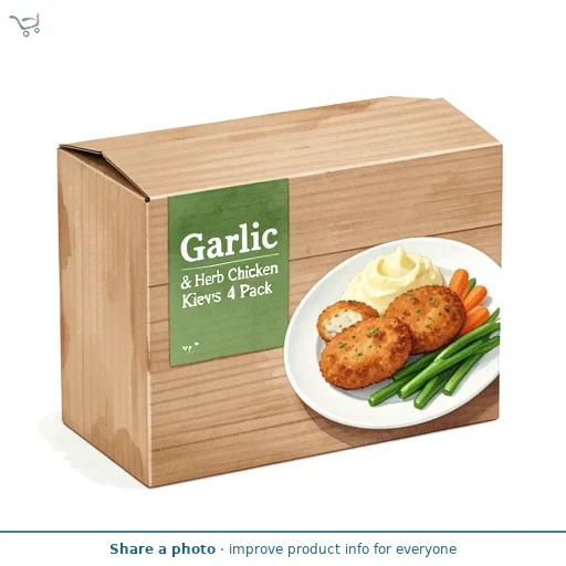 Garlic & Herb Chicken Kievs 4 Pack