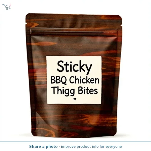 Sticky BBQ Chicken Thigh Bites