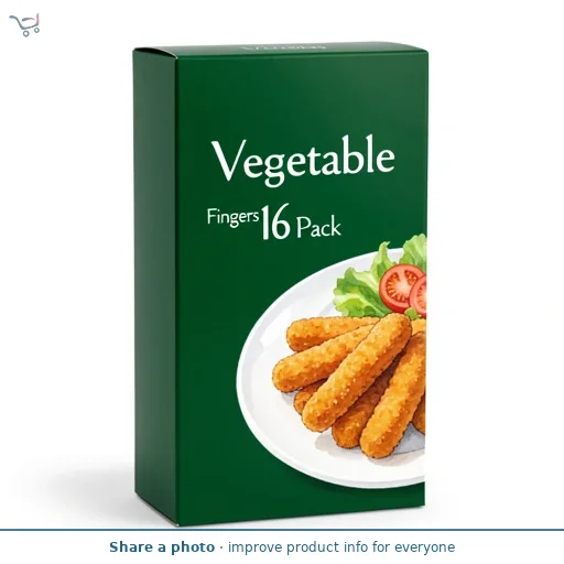 Vegetable Fingers 16 Pack