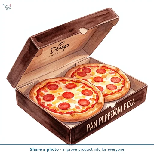 Deep Pan Pepperoni Pizza