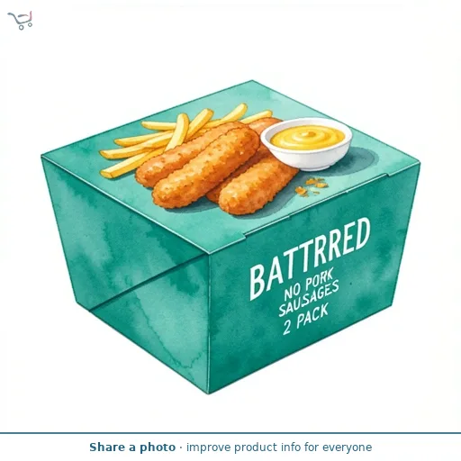 Battered No-Pork Sausages