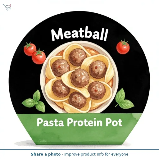Meatball Pasta Protein Pot