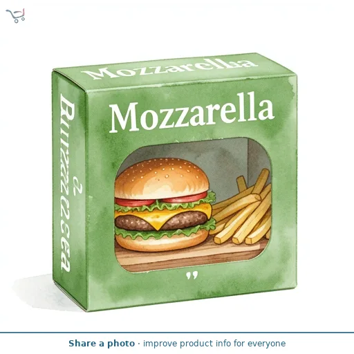Mozzarella Burgers 2 Pack