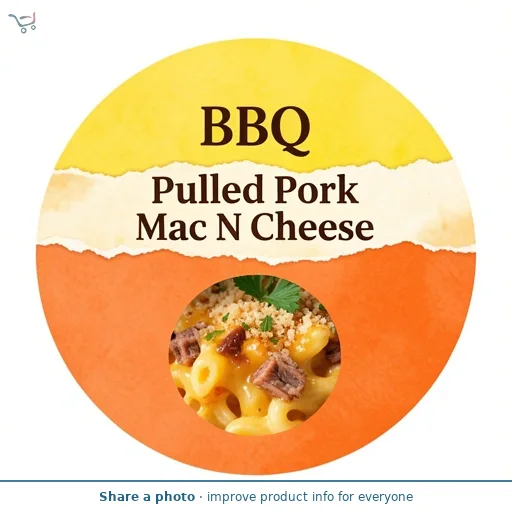 BBQ Pulled Pork Mac N Cheese