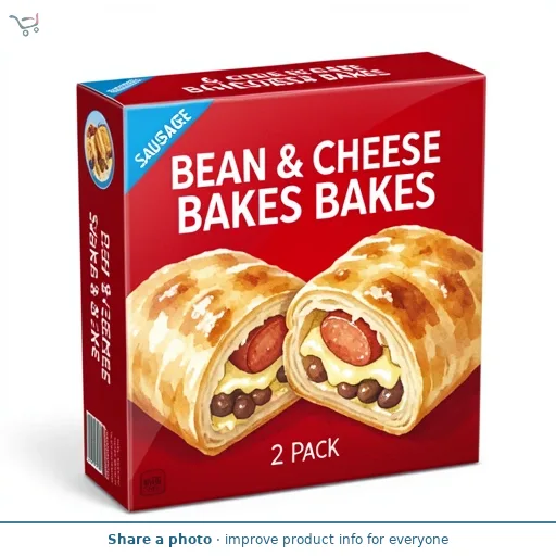 Sausage, Bean & Cheese Bakes 2 Pack