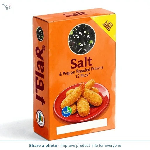 Salt & Pepper Breaded Prawns 12 Pack*